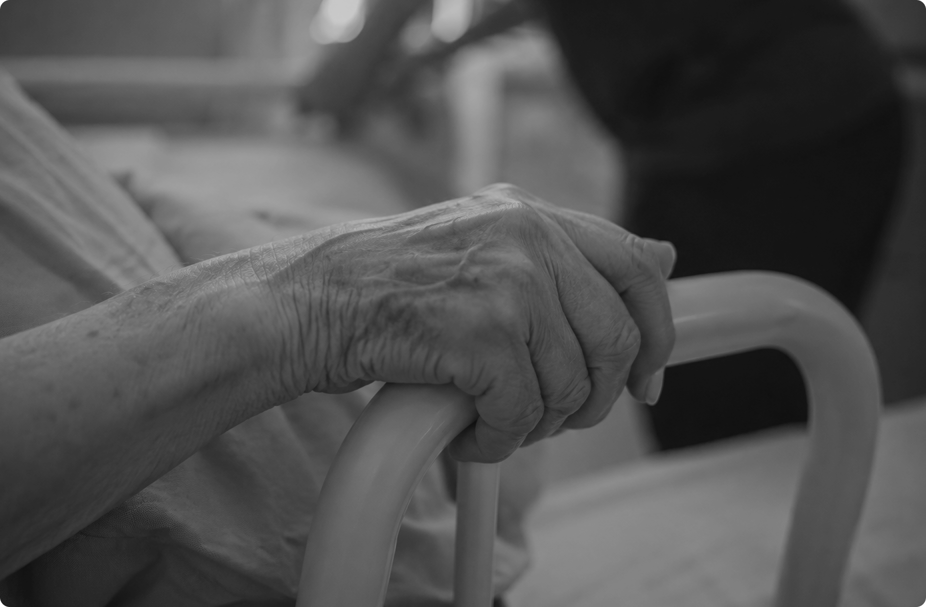 A caring moment during personal care